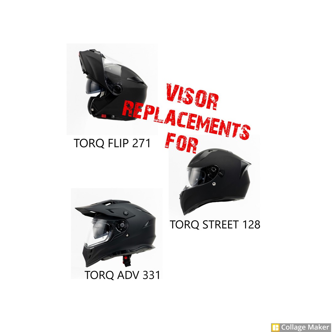 VISORS for Torq helmets image 0